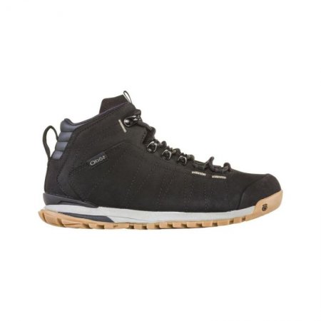 Oboz Canada Women's Bozeman Mid Leather-Black