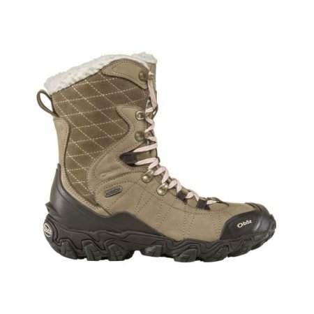 Oboz Canada Women's Bridger 9'' Insulated Waterproof-Brindle