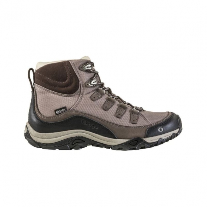 Oboz Canada Women's Juniper Mid Waterproof-Mocha