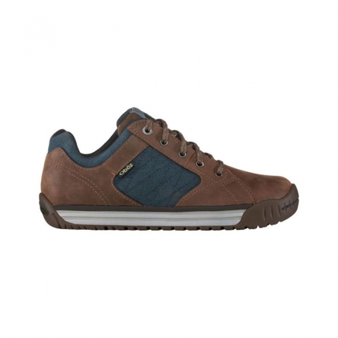 Oboz Canada Men's Mendenhall Low Canvas-Lakeblue