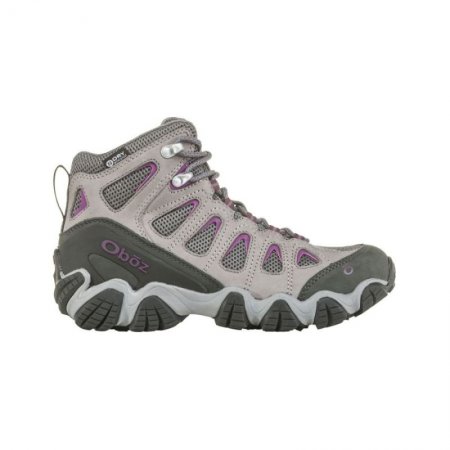 Oboz Canada Women's Sawtooth II Mid Waterproof-Pewter/V