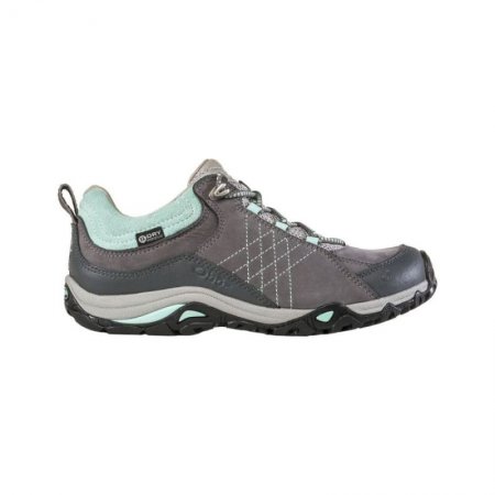 Oboz Canada Women's Sapphire Low Waterproof-Char/Bglas