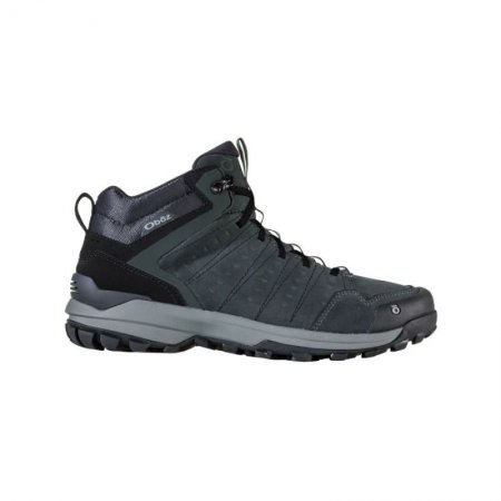 Oboz Canada Men's Sypes Mid Leather Waterproof-Dk Shadow