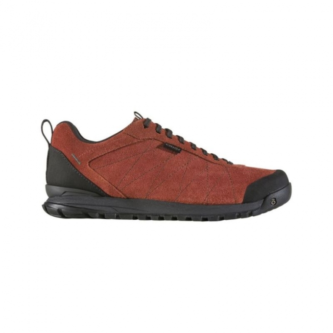 Oboz Canada Men's Bozeman Low Leather-Brick