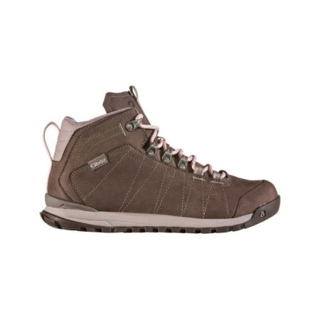 Oboz Canada Women's Bozeman Mid Leather Waterproof-Koala