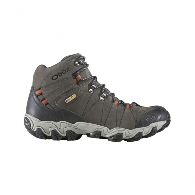 Oboz Canada Men's Bridger Mid Waterproof-Raven