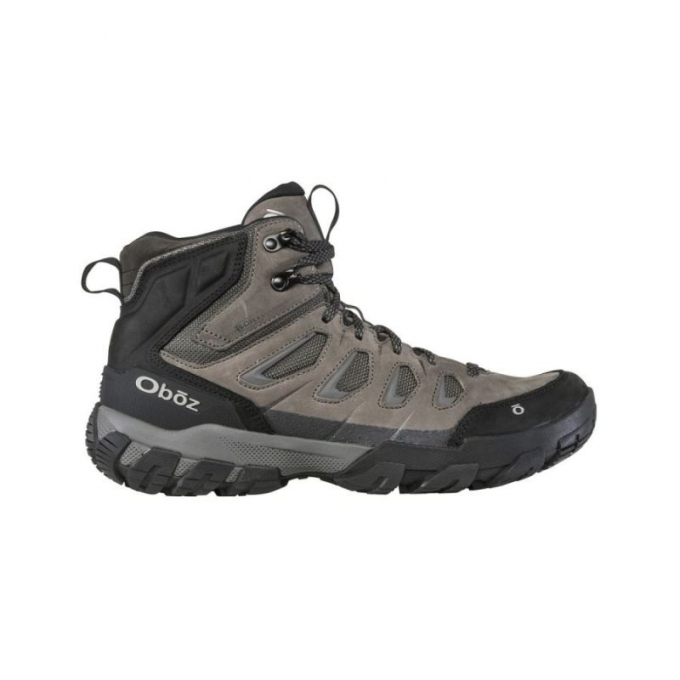 Oboz Canada Men's Sawtooth X Mid Waterproof-Charcoal